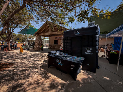 Custom Trading Card Photobooth Rental