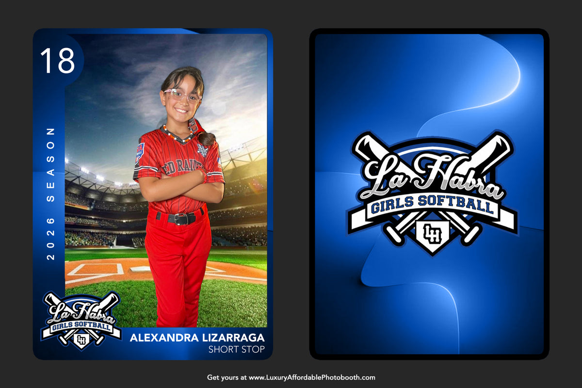 Custom Trading Card Photobooth Rental