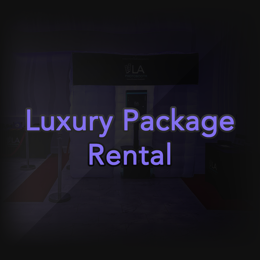 Luxury Package Photobooth Rental
