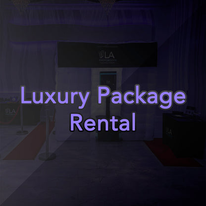 Luxury Package Photobooth Rental