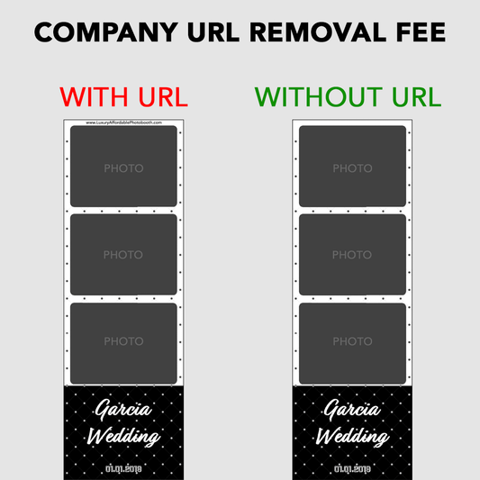 Company URL removal fee