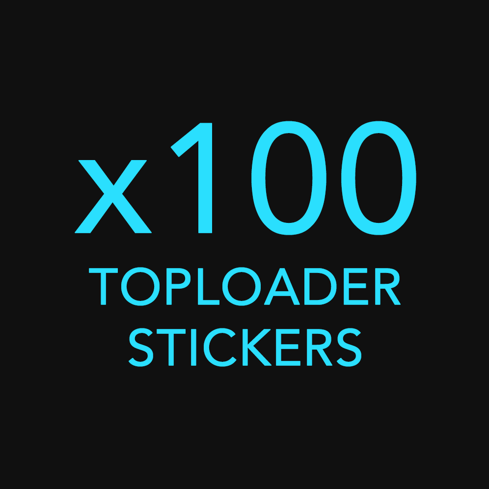 Custom Top Loader Stickers